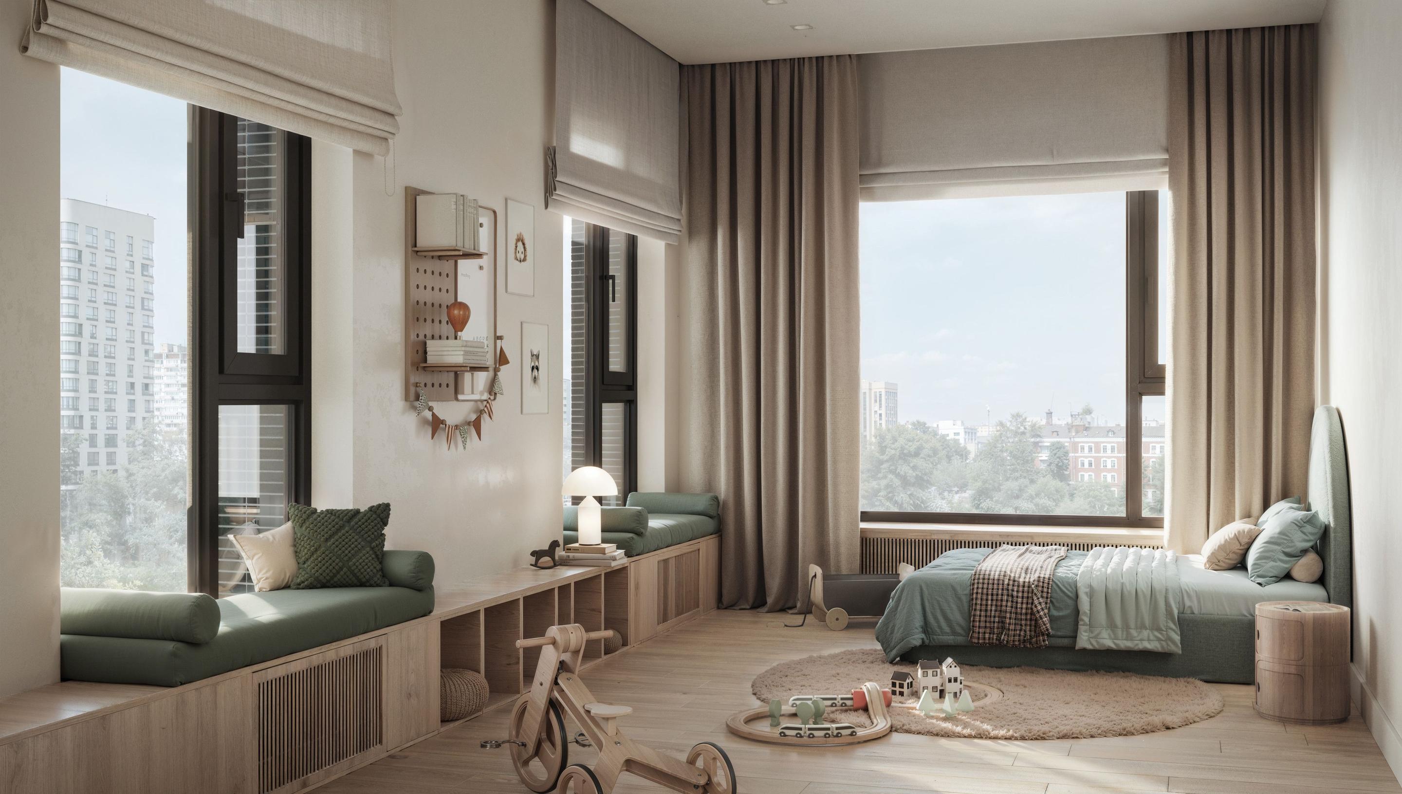 Просторные детские